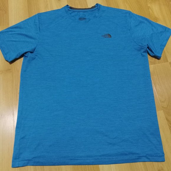 【THE NOTRH FACE】 HYBRID WAFFLE S/S R/TEE‐LIGHT BLUE The North Face | Shirts | The North Face Flashdry Mens Ss